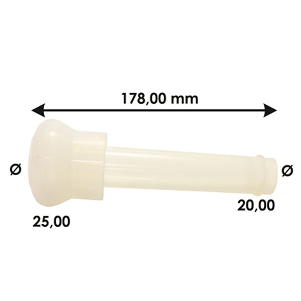 SHORT LINER SILICONE 25 mm